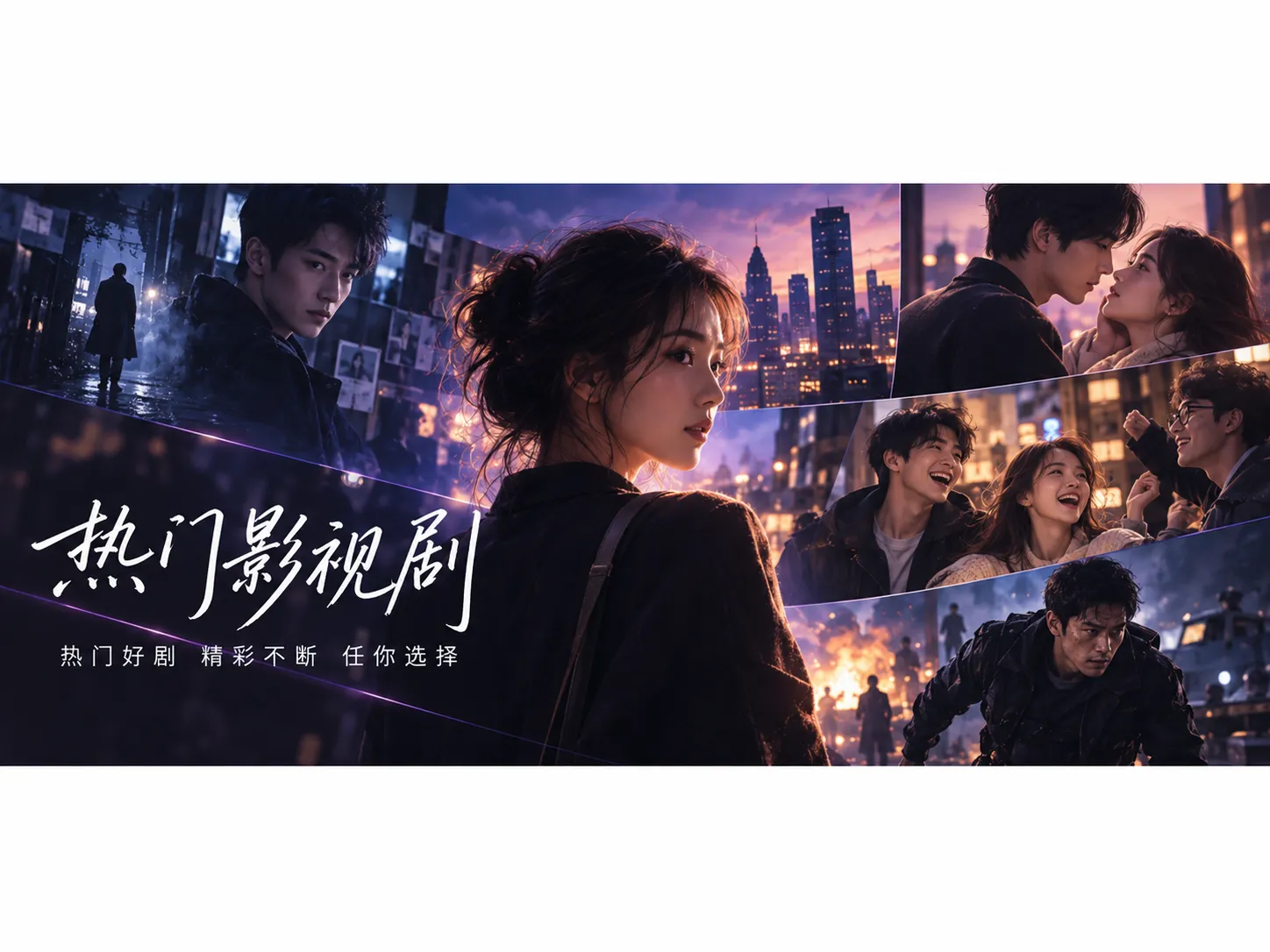 动漫放映视觉封面